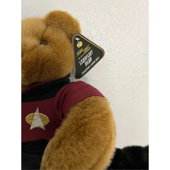 Vintage 15 Starfleet Bear 1998 Star Trek By Fiesta Star Trek the